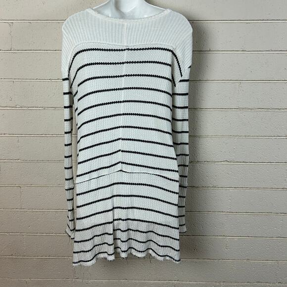 Free People Striped Sunset Thermal Top size XS - Picture 3 of 8